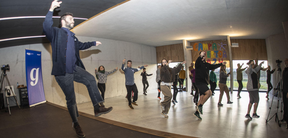 El baile tradicional llegó a Bértoa