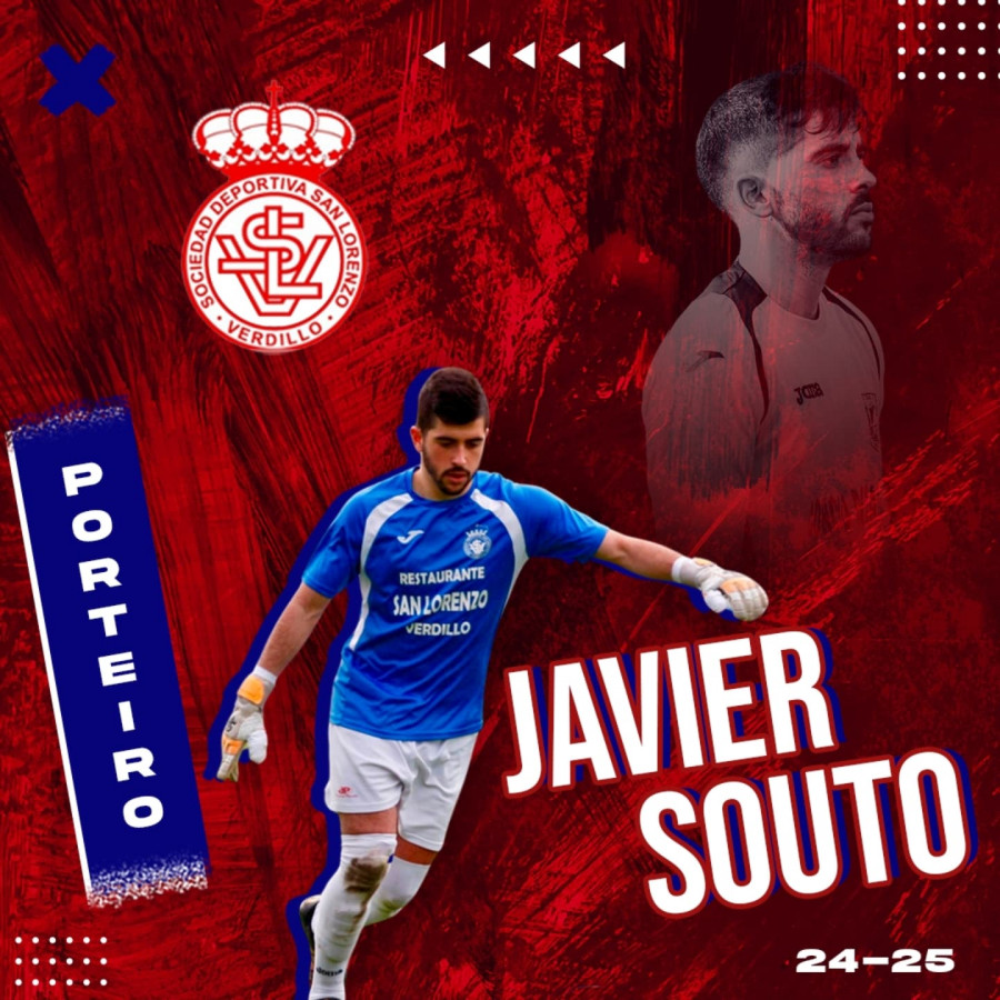 Javier Souto vuelve a la portería del San Lorenzo de Verdillo