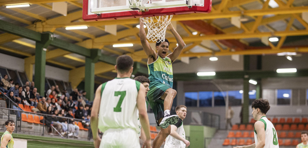 El Basket Xiria visita la pista del Santo Domingo de Betanzos