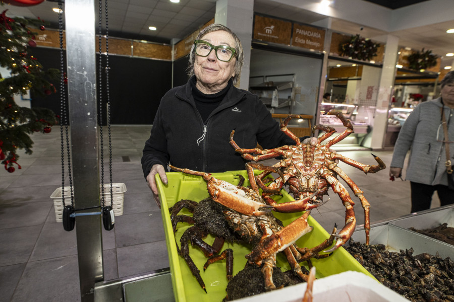 El marisco de la Costa da Morte para Navidad cotiza a precios  de oro en el Muro de A Coruña