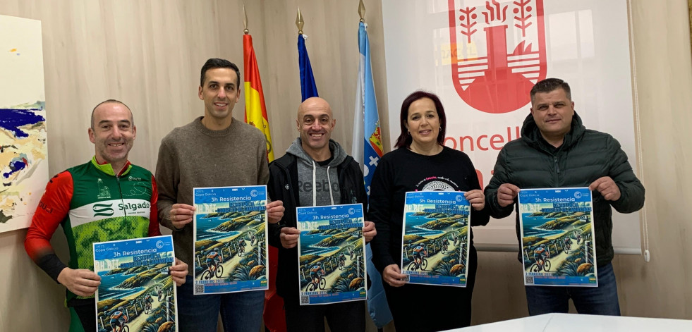 La prueba 3H Resistencia de BTT que tiene lugar en el Concello de Camariñas vuelve al circuito gallego