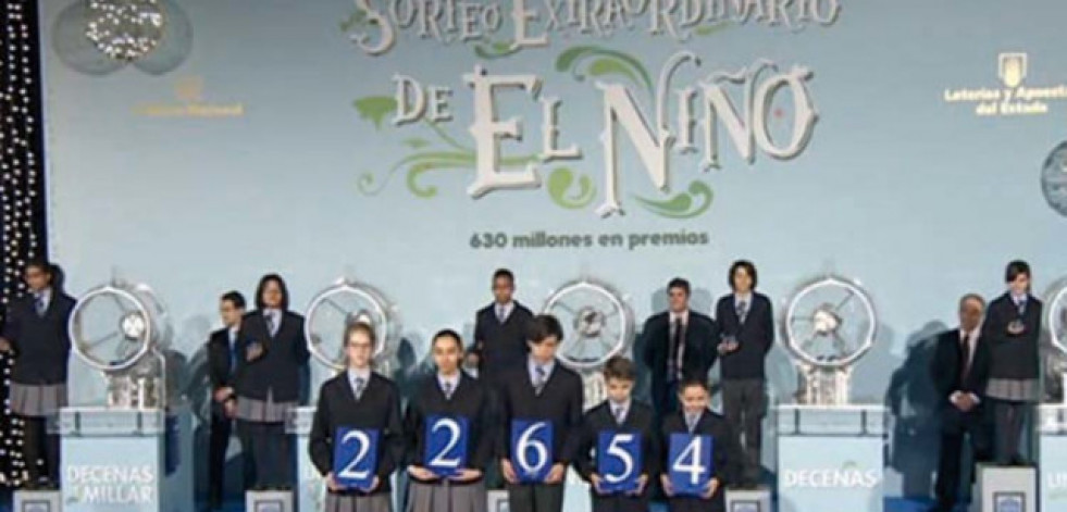 Así fue el directo del sorteo de la Lotería del Niño