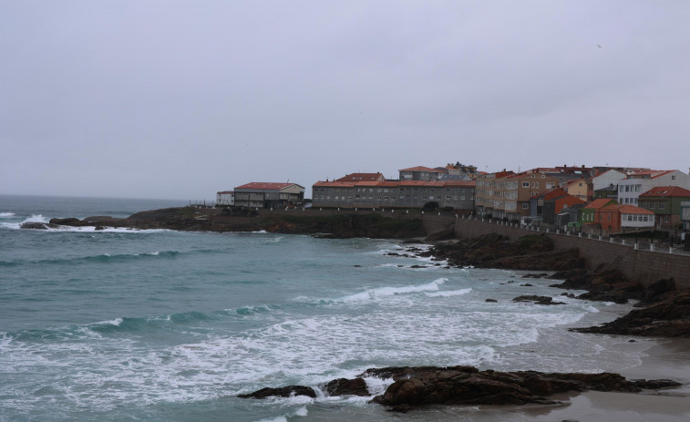 La alerta naranja con lluvias intensas continúa en el litoral de la Costa da Morte