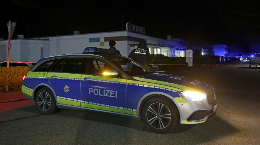 Dos muertos y un herido tras asalto de hombre armado a fábrica en el suroeste de Alemania