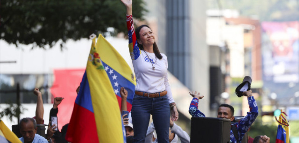 Liberada María Corina Machado tras ser detenida en Caracas