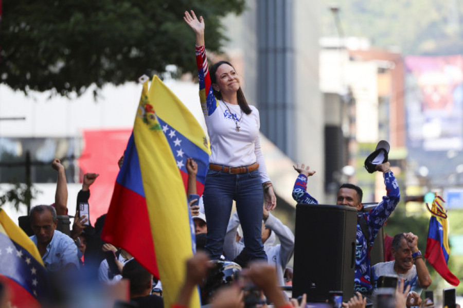 Liberada María Corina Machado tras ser detenida en Caracas