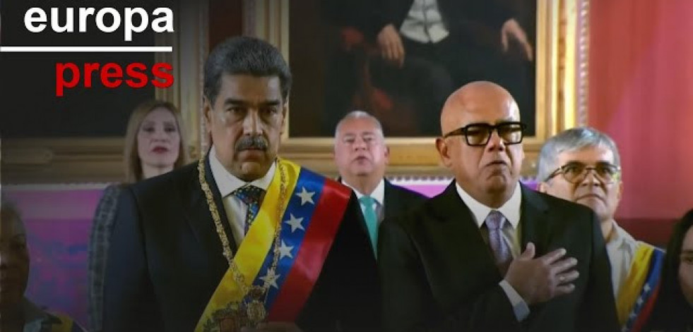 Nicolás Maduro jura ante el Parlamento de Venezuela como presidente del país