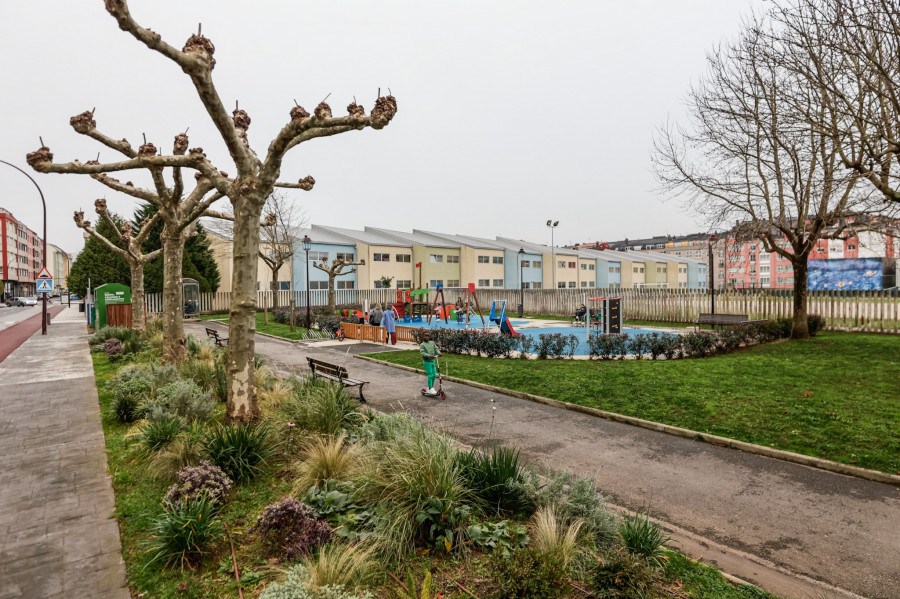 El barrio de O Chorís carballés se beneficiará este año de dos millones de euros en inversiones