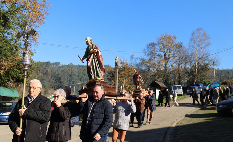 San Paio de Entrecruces abre el calendario de romerías