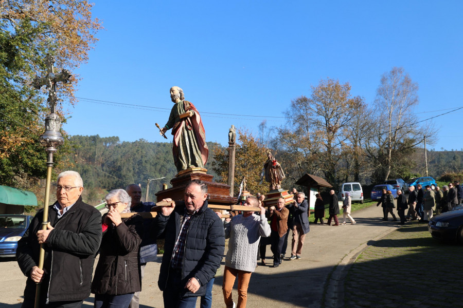 San Paio de Entrecruces abre el calendario de romerías