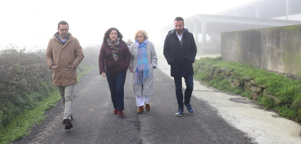 La Xunta destina 319.000 euros en mejorar las infraestructuras rurales de Mazaricos desde 2023