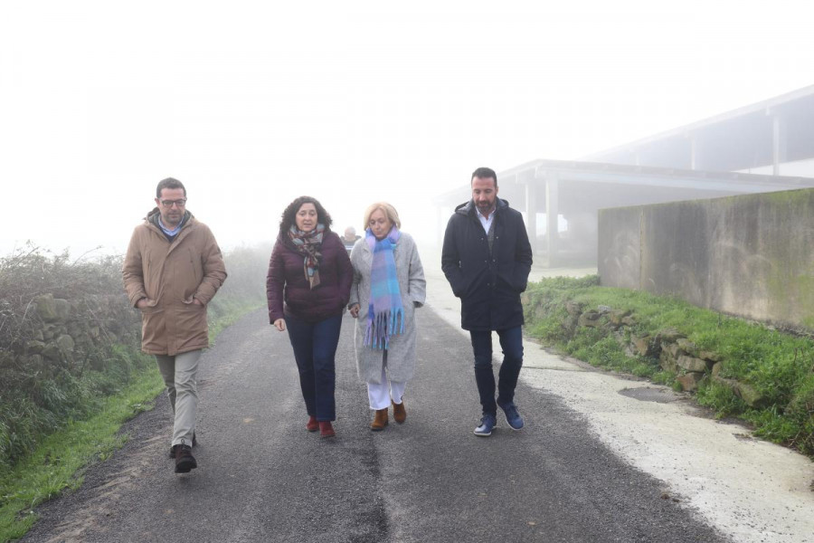 La Xunta destina 319.000 euros en mejorar las infraestructuras rurales de Mazaricos desde 2023