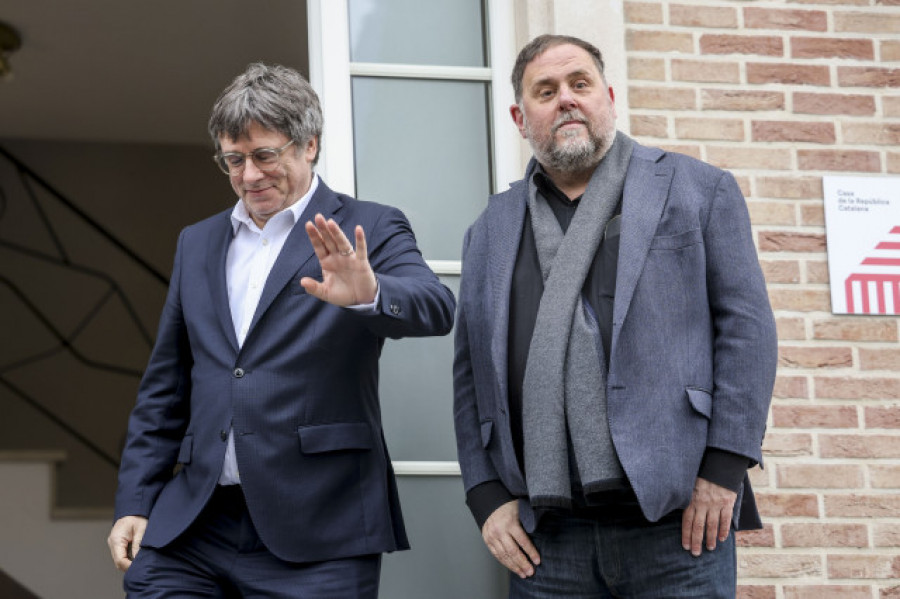 Puigdemont y Junqueras inician una etapa de deshielo con "espacios de trabajo coordinado"