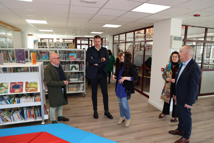 Coristanco triplica la superficie de su biblioteca y ya piensa en el auditorio