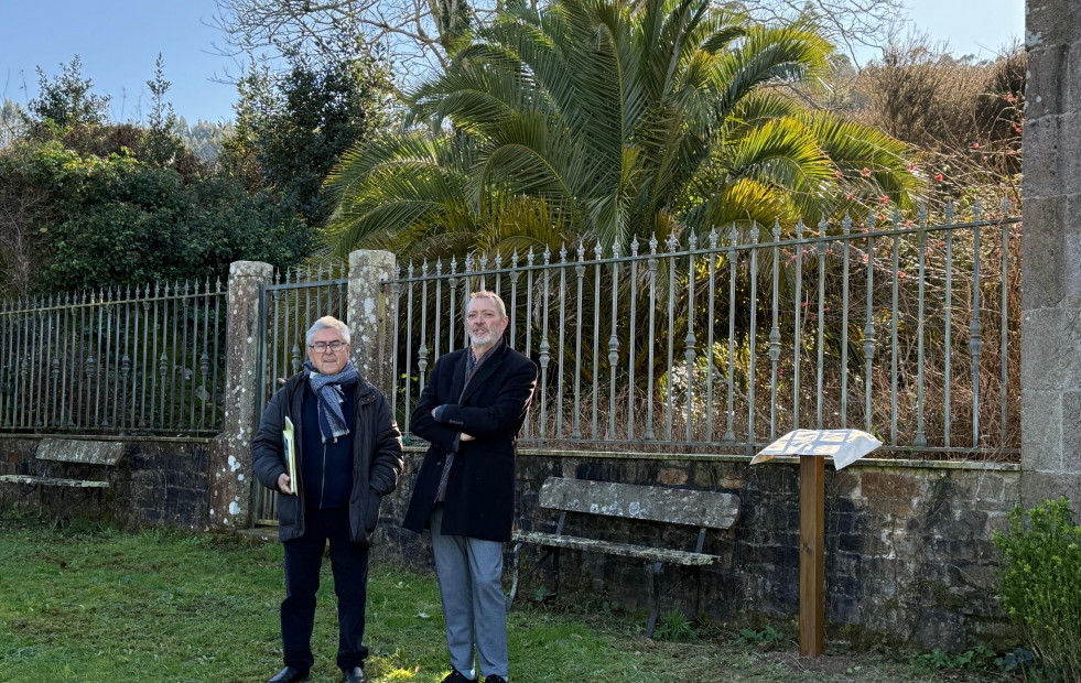 Zas recuerda al ilustre Domingo Fontán en el Pazo de Follente