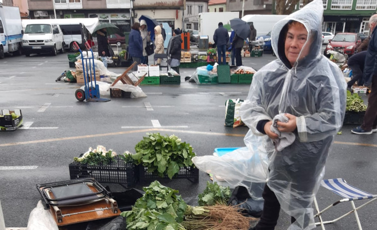 El mal tiempo merma las ferias de la comarca