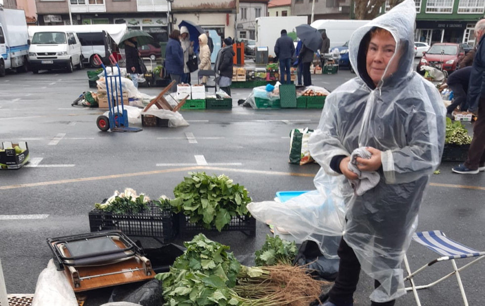 El mal tiempo merma las ferias de la comarca