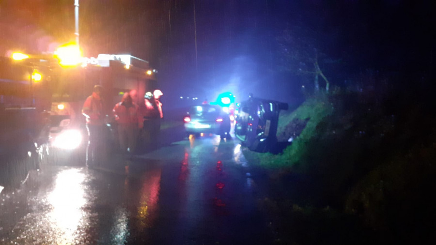 Una persona resulta herida en un accidente de tráfico en Fisterra