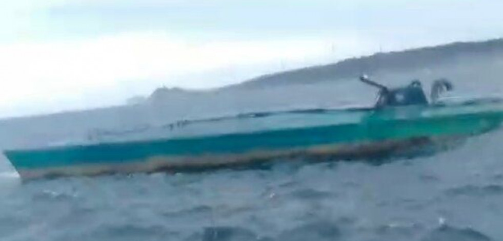 Hallado un narcosubmarino en la Costa da Morte