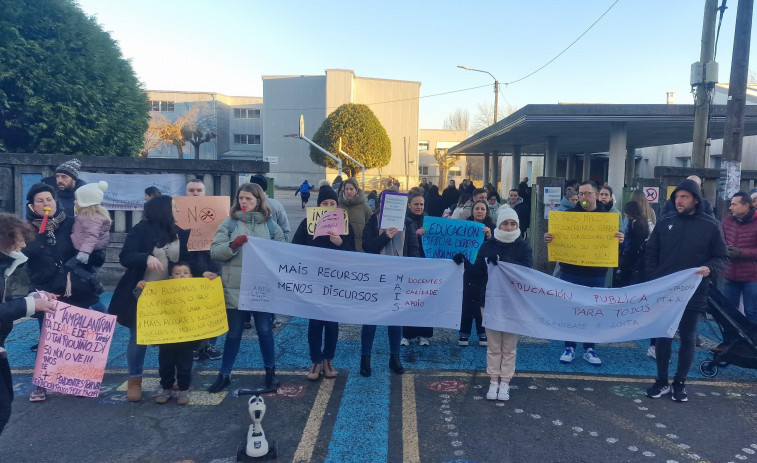 El PP rechaza dotar de más personal al colegio Bergantiños