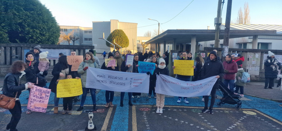 El PP rechaza dotar de más personal al colegio Bergantiños