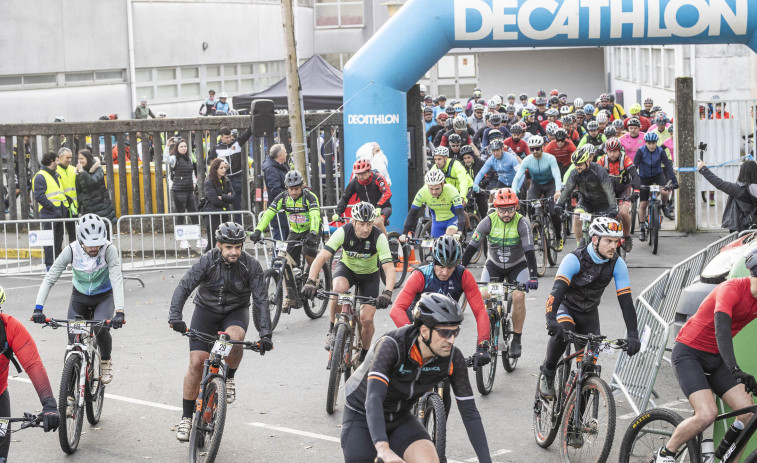 La X BTT dos Callos reunirá el domingo en A Laracha a 206 deportistas