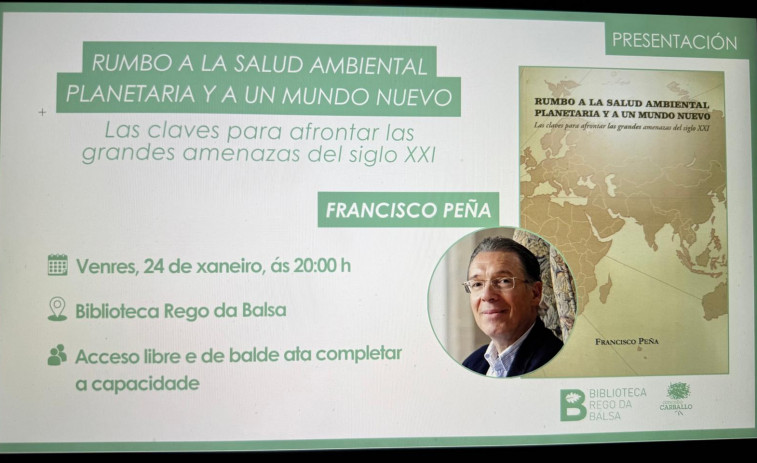 El investigador Francisco Peña presenta su libro en Carballo