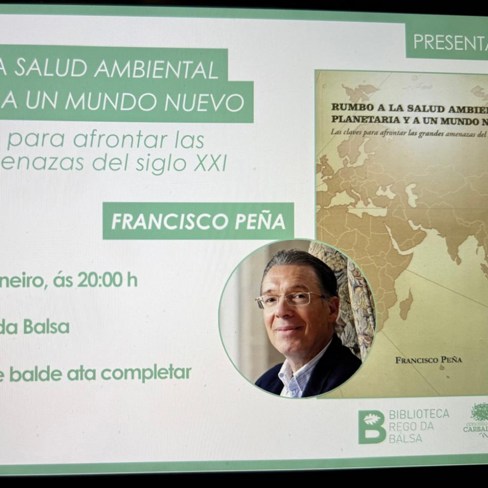 El investigador Francisco Peña presenta su libro en Carballo