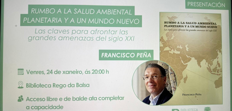 El investigador Francisco Peña presenta su libro en Carballo