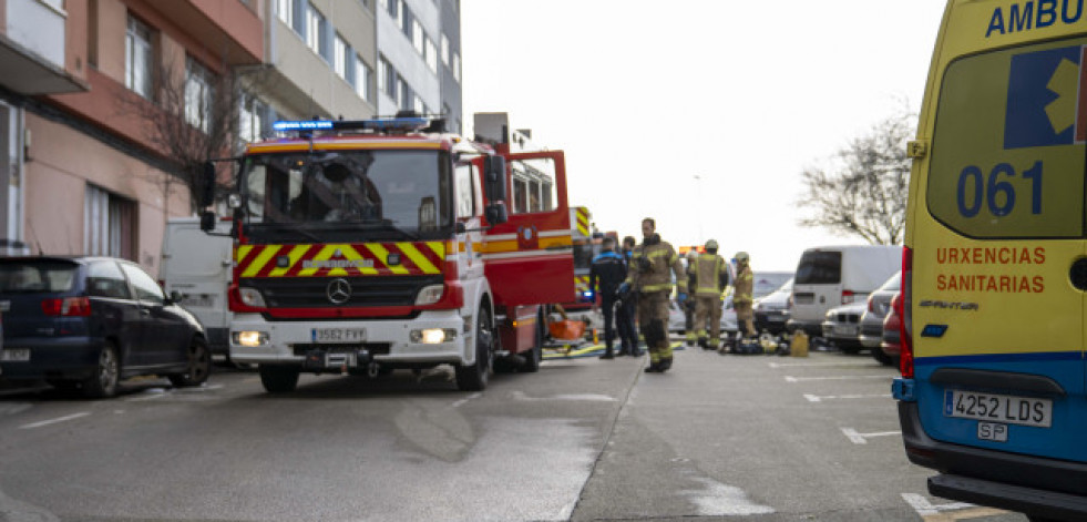 Muere en O Porriño una octogenaria tras arder su vivienda