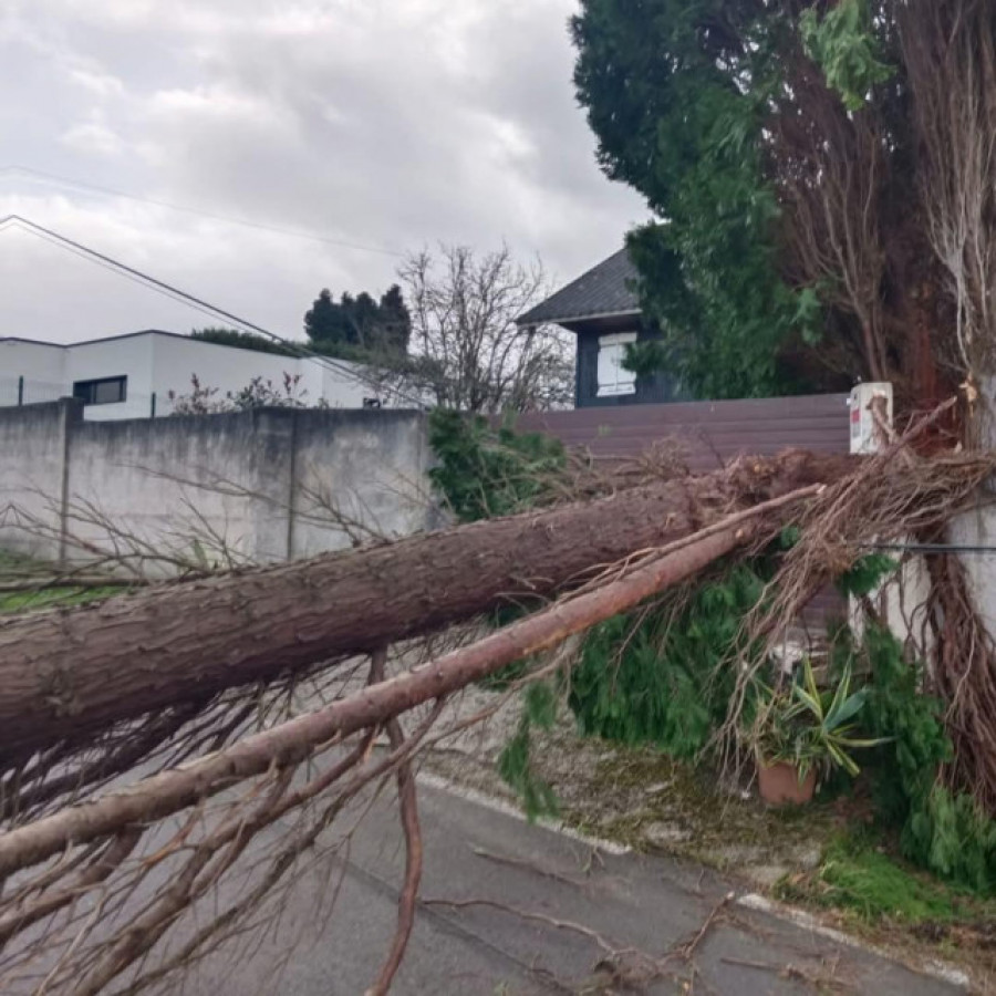 El temporal deja más de 370 incidencias en Galicia y vientos de casi 120 km/h