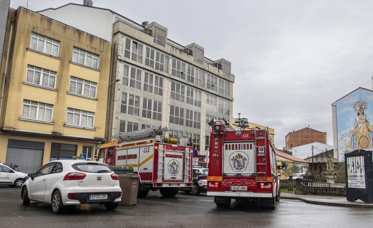 Fuga de gas en un edificio del barrio carballés de A Milagrosa