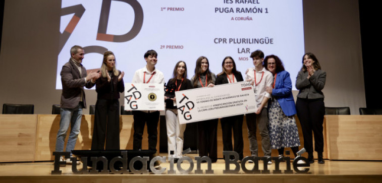 Este es el instituto coruñés que consiguió la doble corona del debate académico