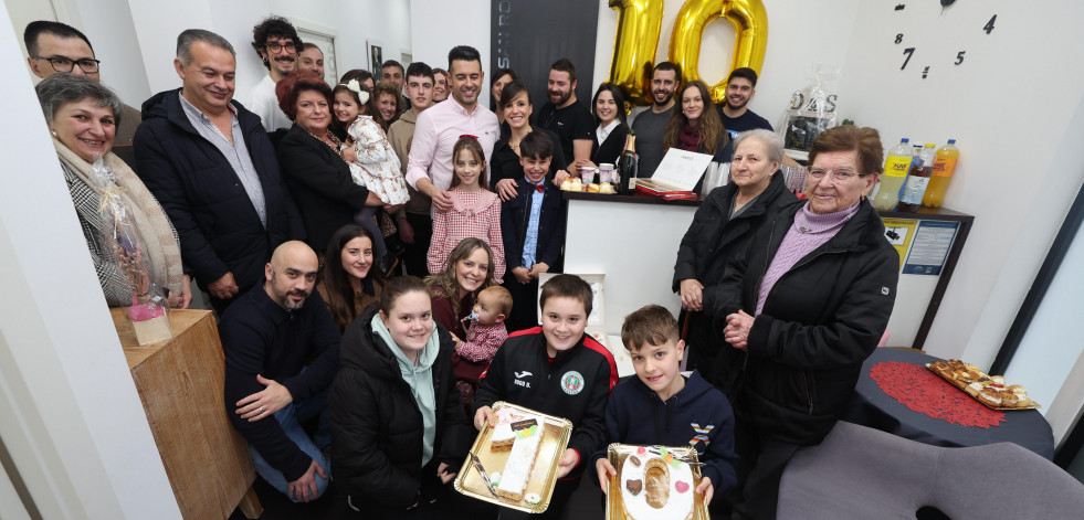 La Clínica Dental San Román de A Laracha cumple 10 años