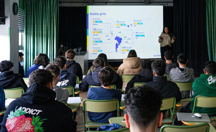 La V edición del programa ‘Empresa Familiar en las aulas’ llega al concello de Zas