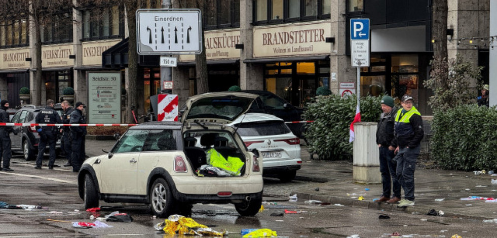 Al menos 20 heridos en el atropello de un automóvil en el centro Múnich