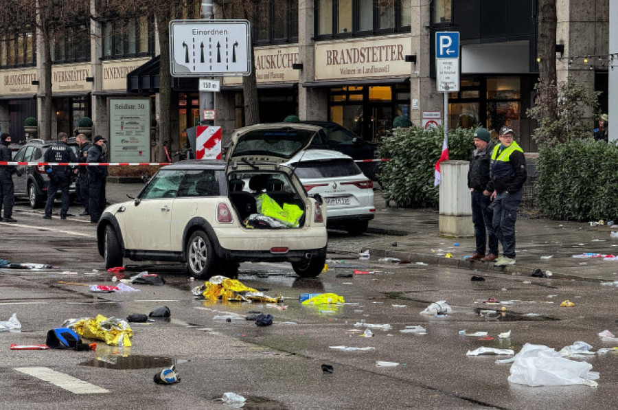 Al menos 20 heridos en el atropello de un automóvil en el centro Múnich