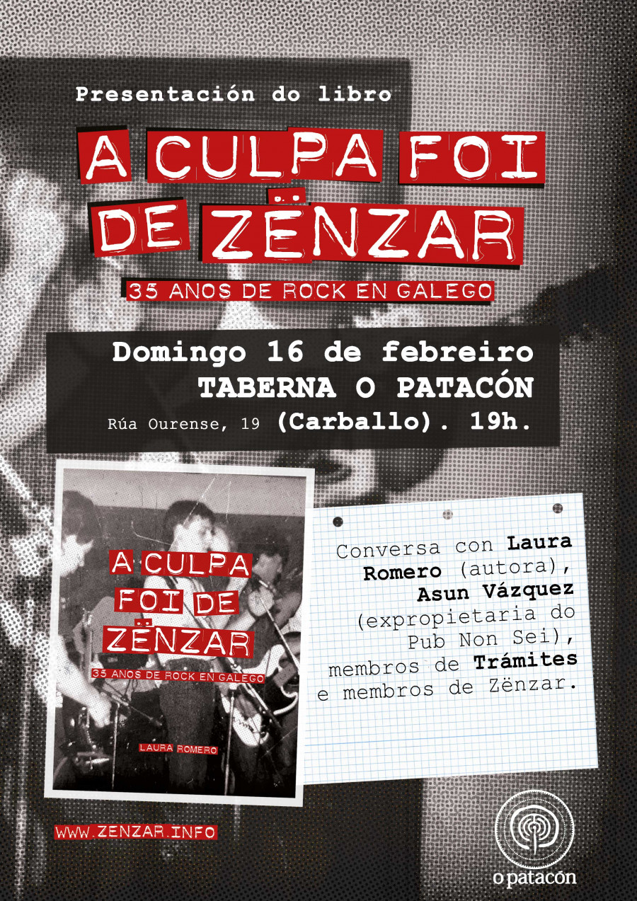 Curruncho pop y un libro sobre rock gallego, el fin de semana en Carballo