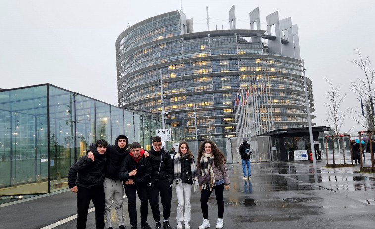 Experiencias del alumnado porteño en el Parlamento europeo