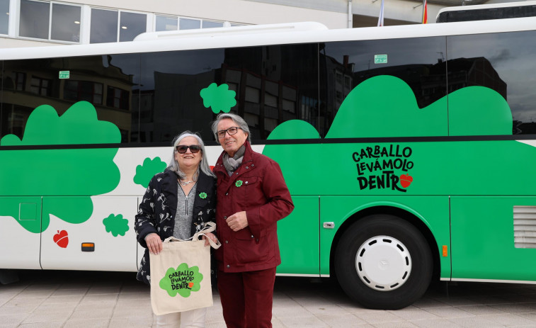 Buena acogida de ‘Carballo levámolo dentro’