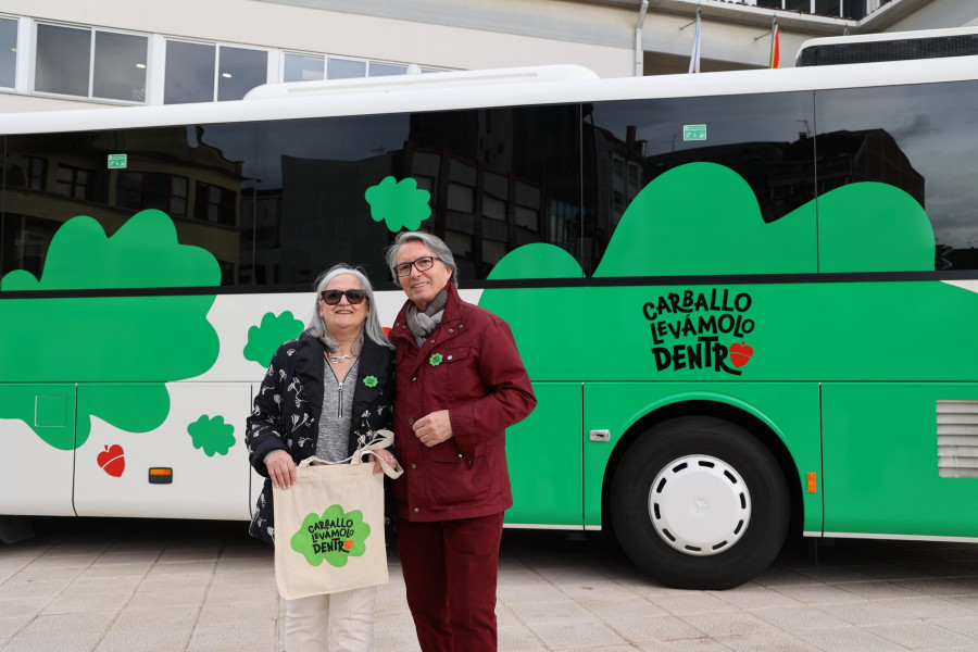 Buena acogida de ‘Carballo levámolo dentro’