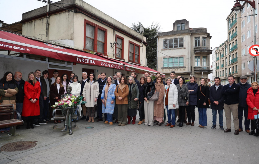 Emotivo homenaje a Alfredo Brañas en Carballo en el 125º aniversario de su fallecimiento