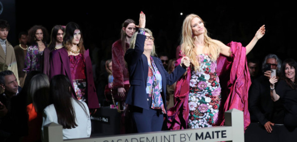 Esther Cañadas y Ella Travolta, protagonistas del desfile de Lola Casademunt