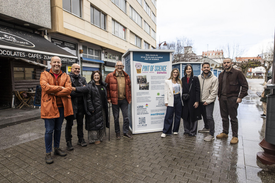 La ciencia volverá a llenar los bares de Carballo