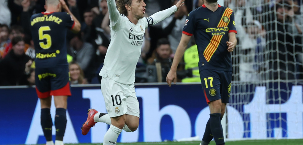 Modric y Vinícius dan un cómodo triunfo al Real Madrid ante el Girona  (2-0)