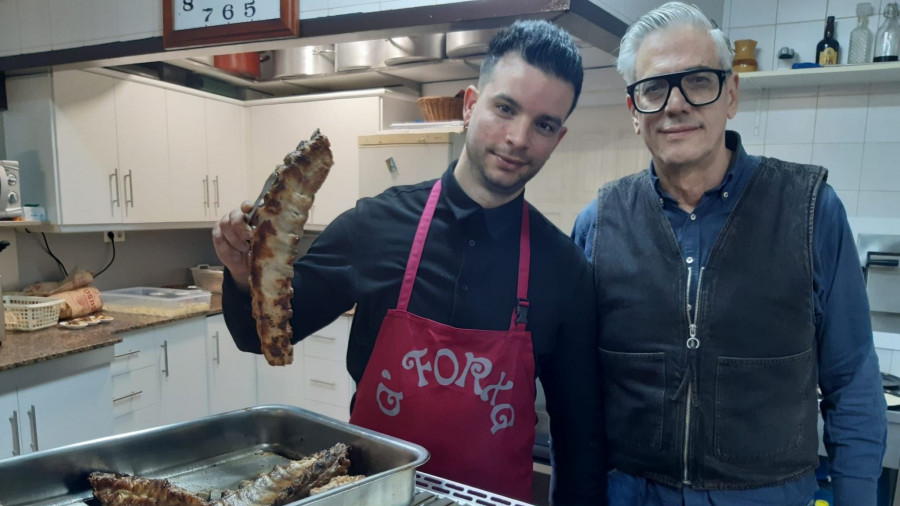 Parrillada A Forxa en Paiosaco, una apuesta por los platos tradicionales