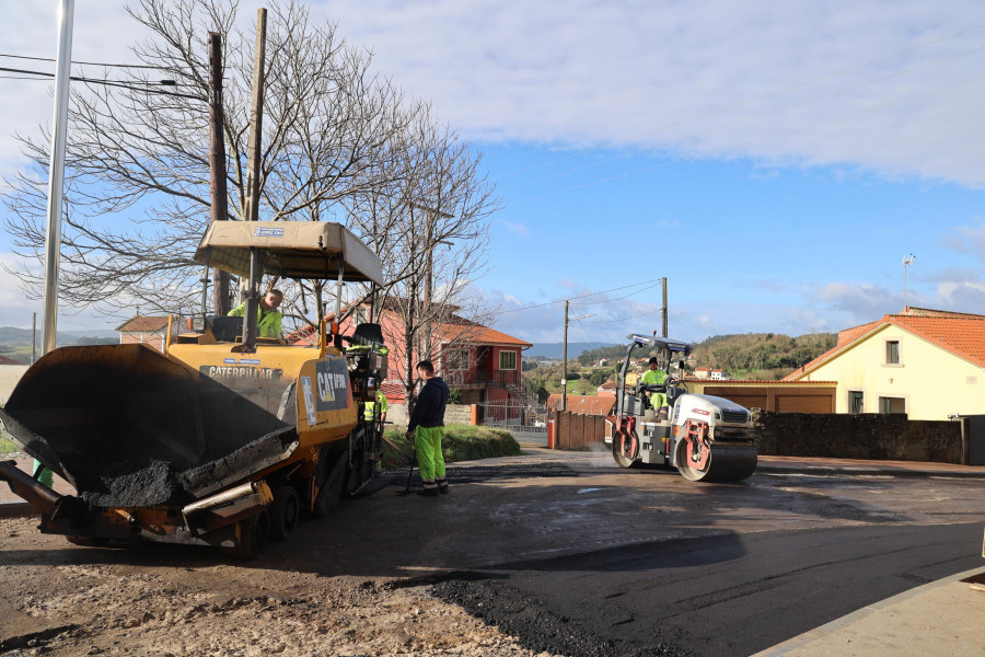 El mal tiempo ocasiona retrasos en la ejecución de varias obras en Carballo