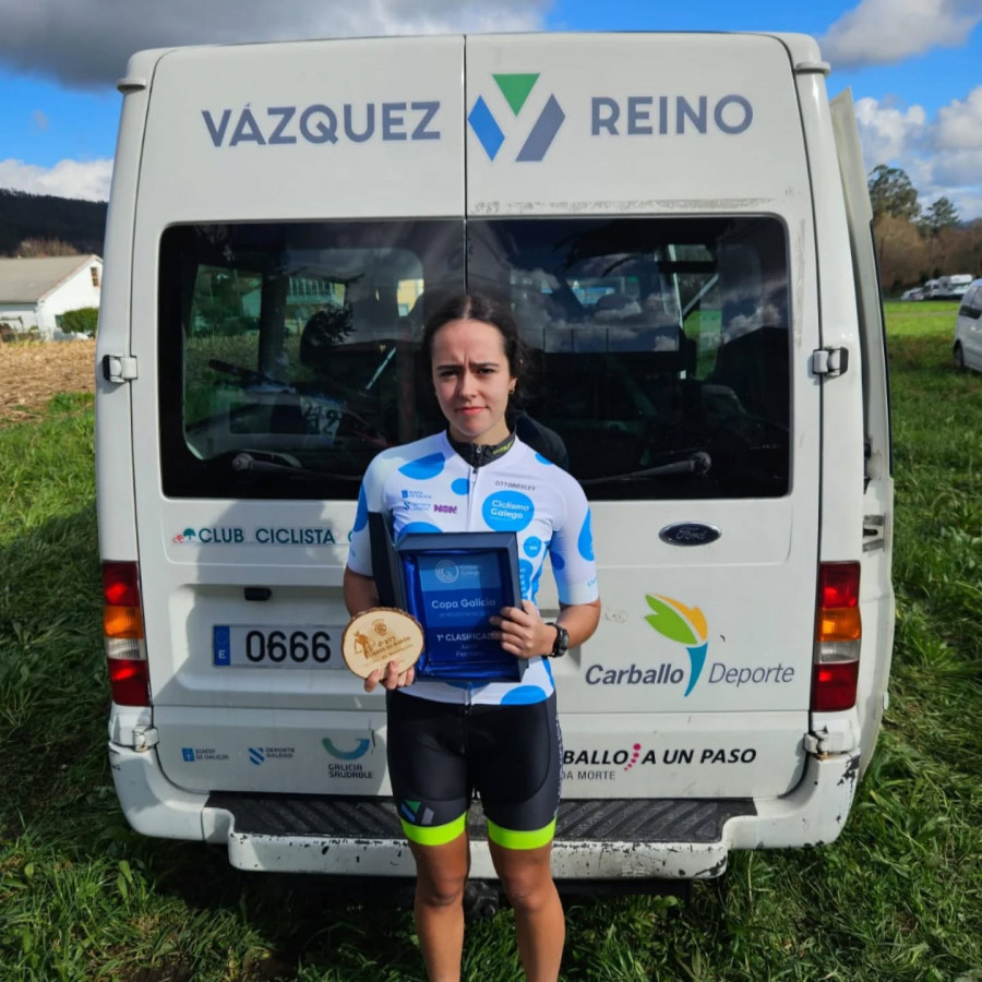 Nerea Suárez, del CC Carballo, se proclama campeona de la Copa Galicia de Resistencia