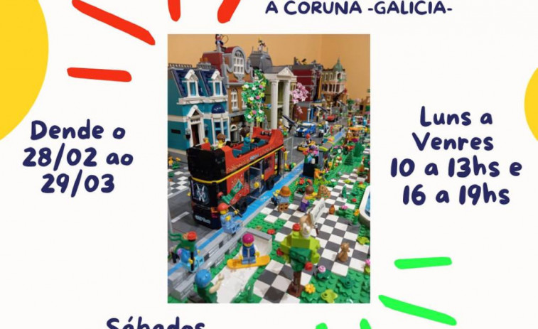 Las piezas Lego inundarán la biblioteca de Ponteceso