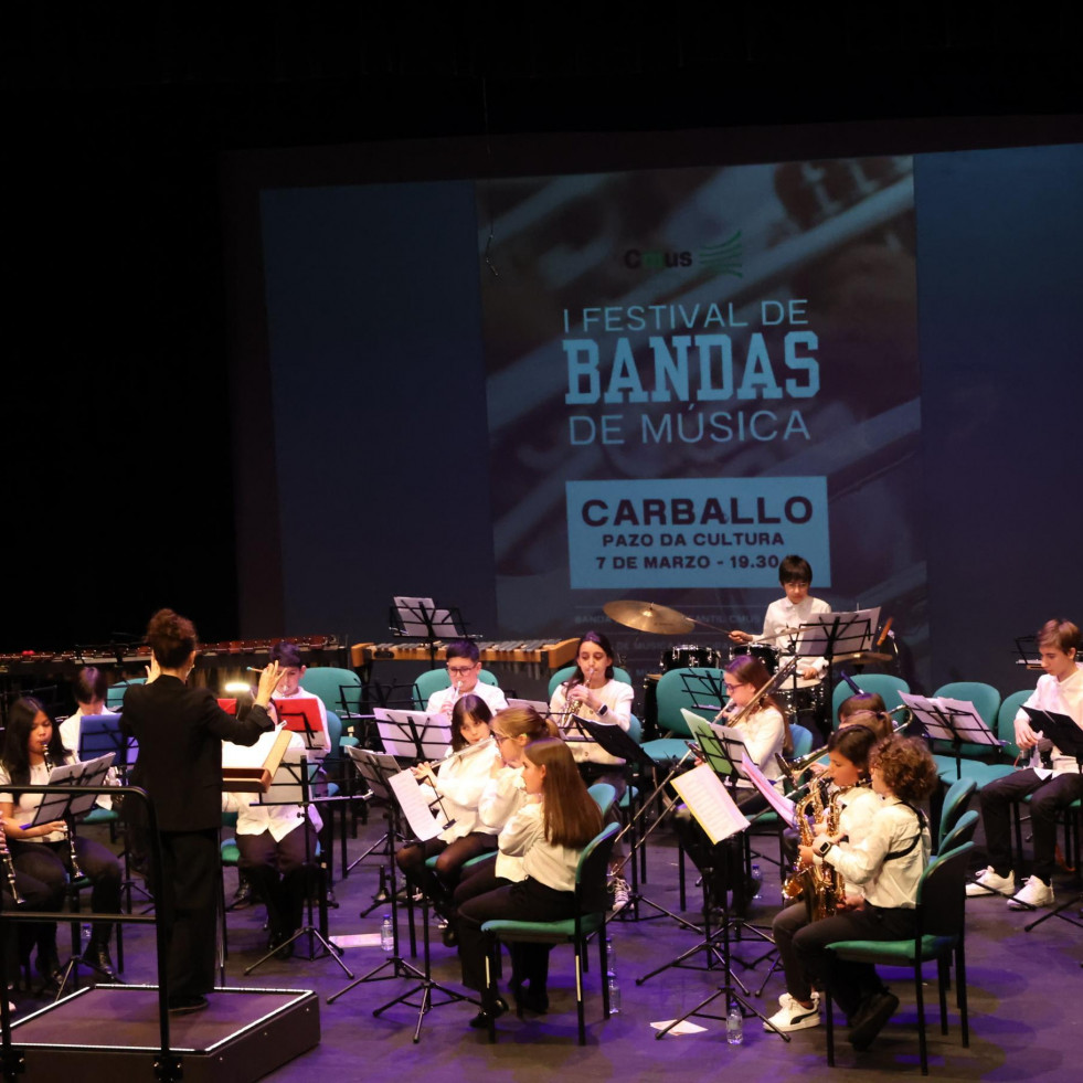 Música por los cuatro costados en el Conservatorio de Carballo